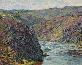 Ravines of the Creuse at the End of the Day